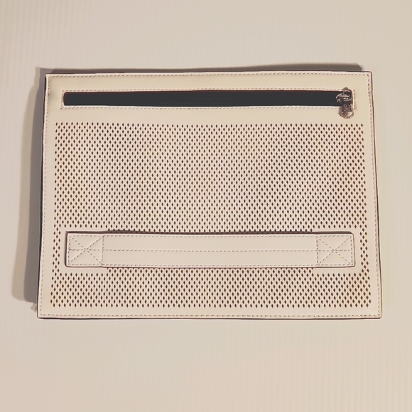 PUNCHCASE by Leslie Hsu white yellow clutch or tablet case - Picture 2 of 8